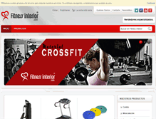 Tablet Screenshot of fitnessinterior.com